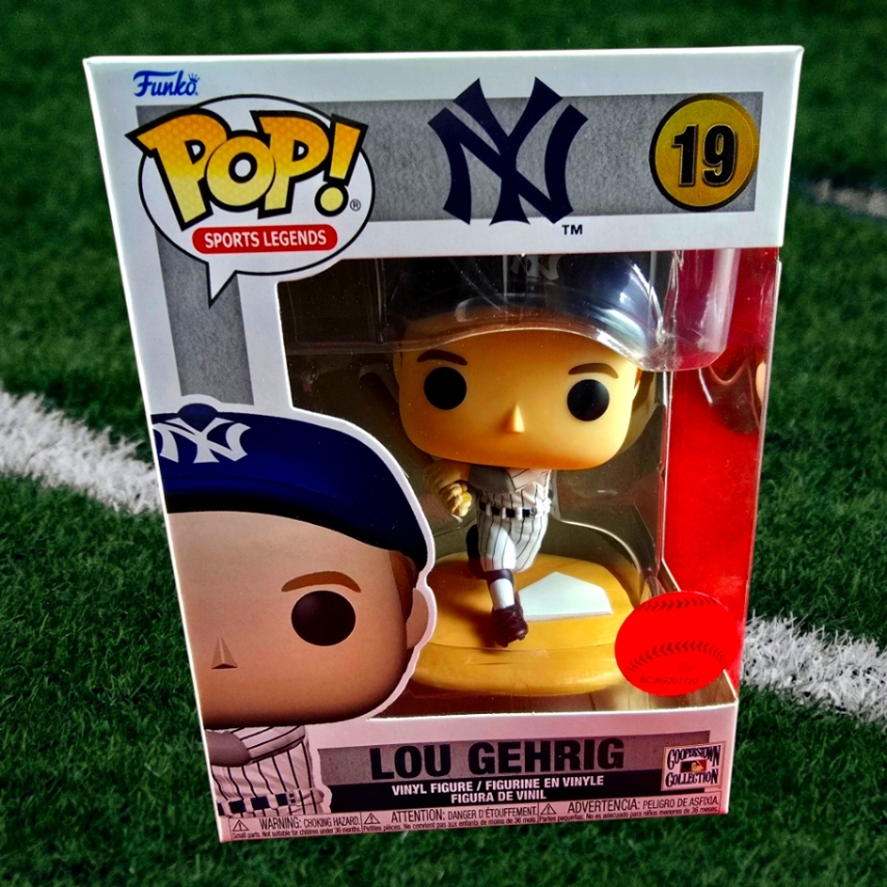 Lou Gehrig funko # 19 (nib) With Pop Protector